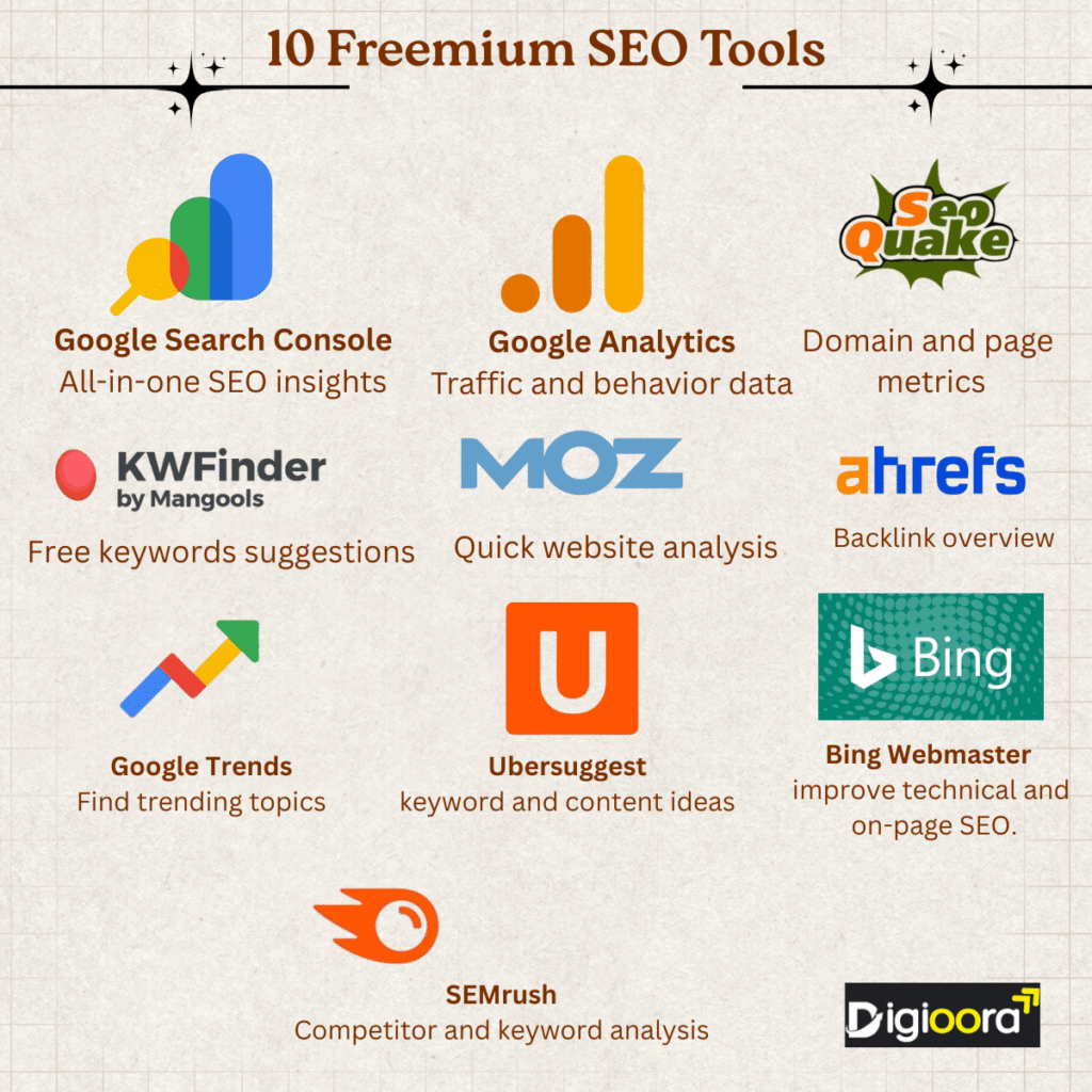 10 freemium SEO tool